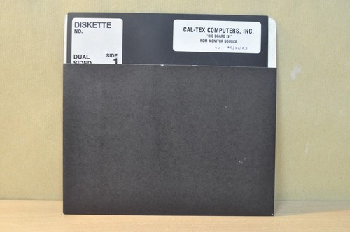 Big board rom monitor - board, ii"
