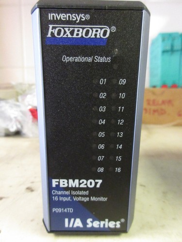 Foxboro fbm 207 - fbm, channel