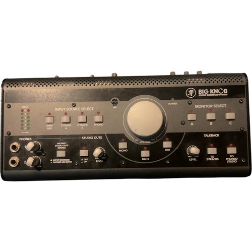 Mackie big knob studio command - big,