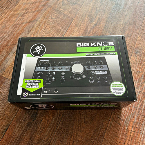 Mackie big knob studio usb - knob,